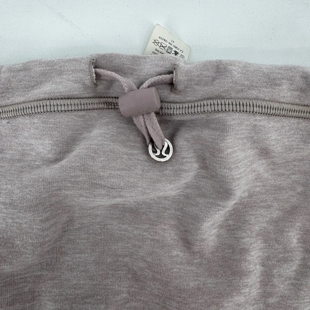 Lululemon Run Fast Neck Warmer‎ Gaiter Heathered Mauve OS Adjustable Cinch OS